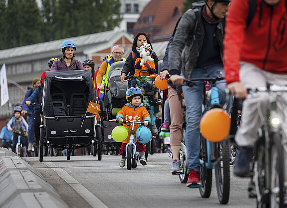 ADFC Kidical Mass | 24.September 2022 Kinder sind selbständig unterwegs bei der Kidical Mass Berlin