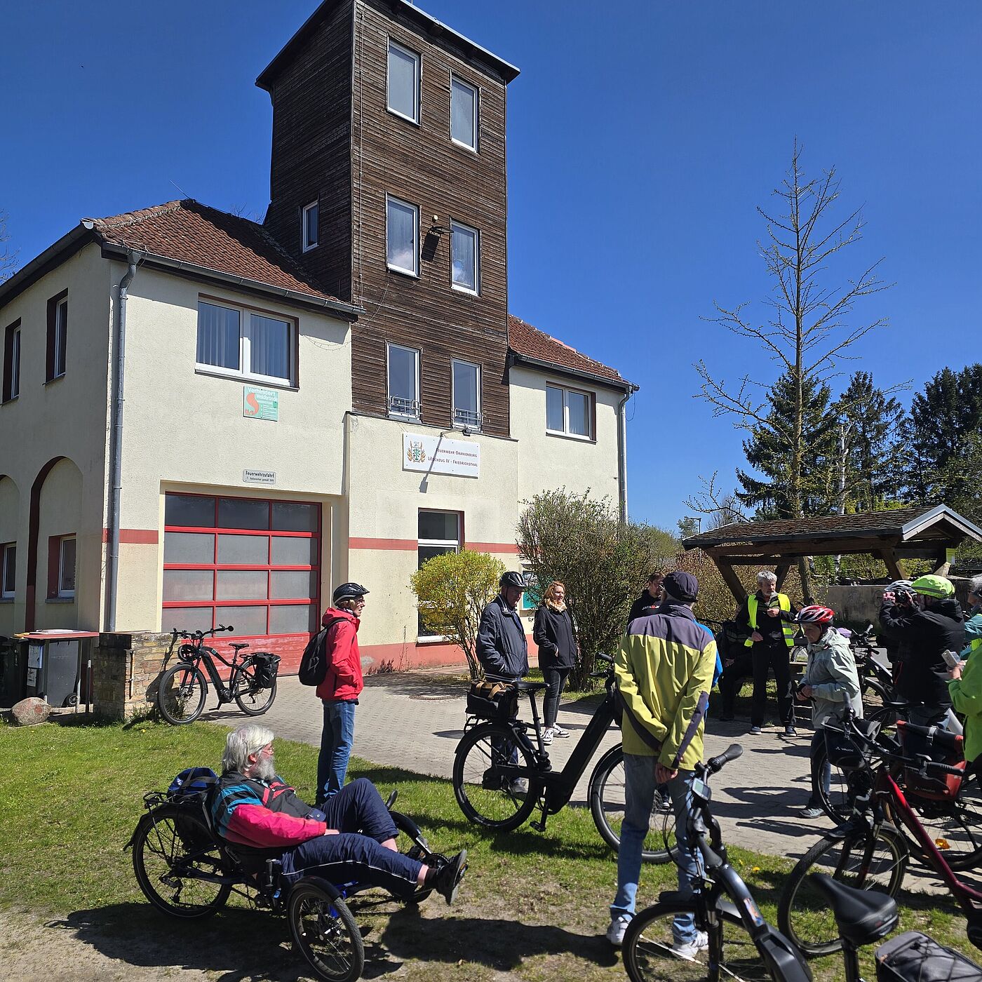 Besichtigung der Geländer Feuerwache in Friedrichsthal