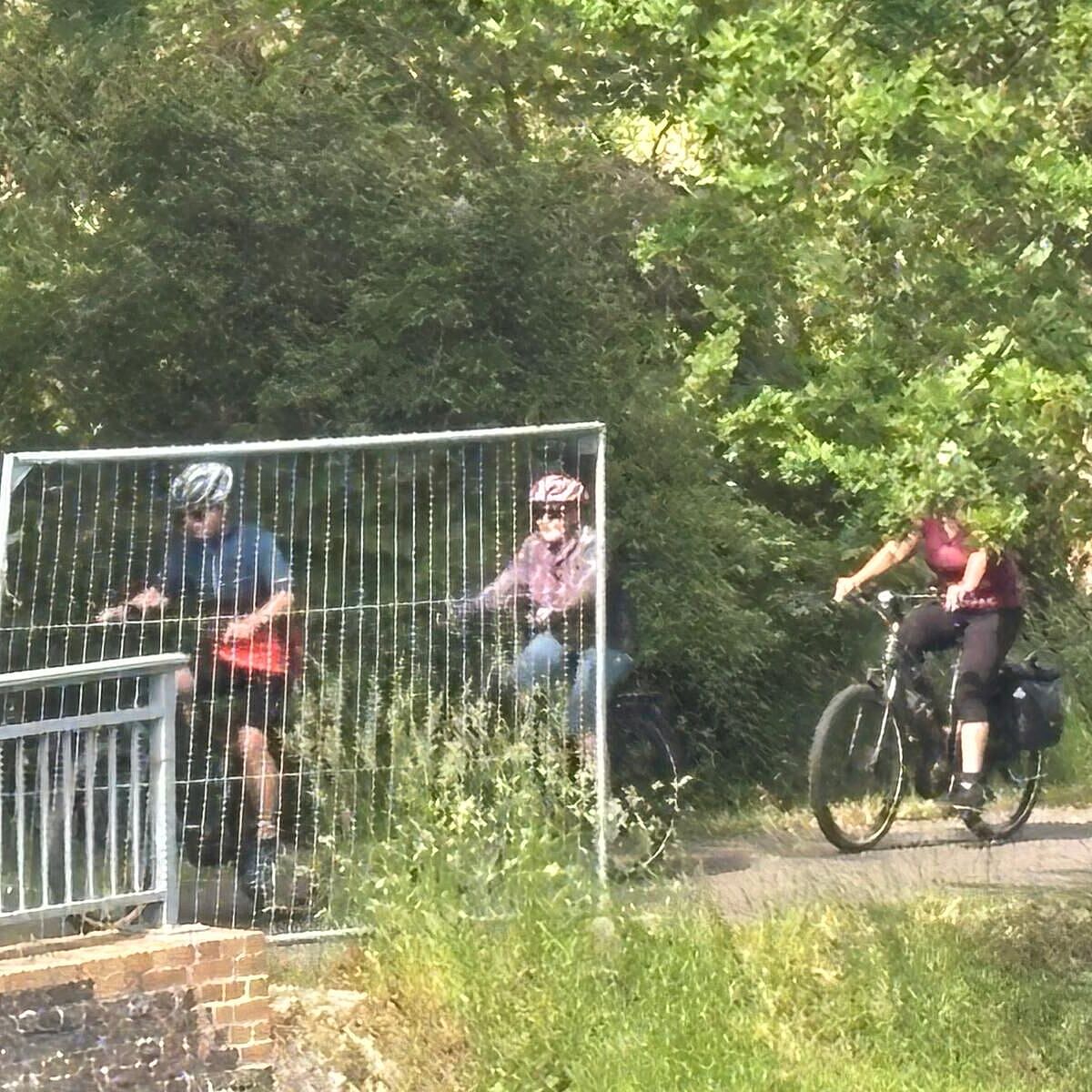 Radweg  nach Pinnow