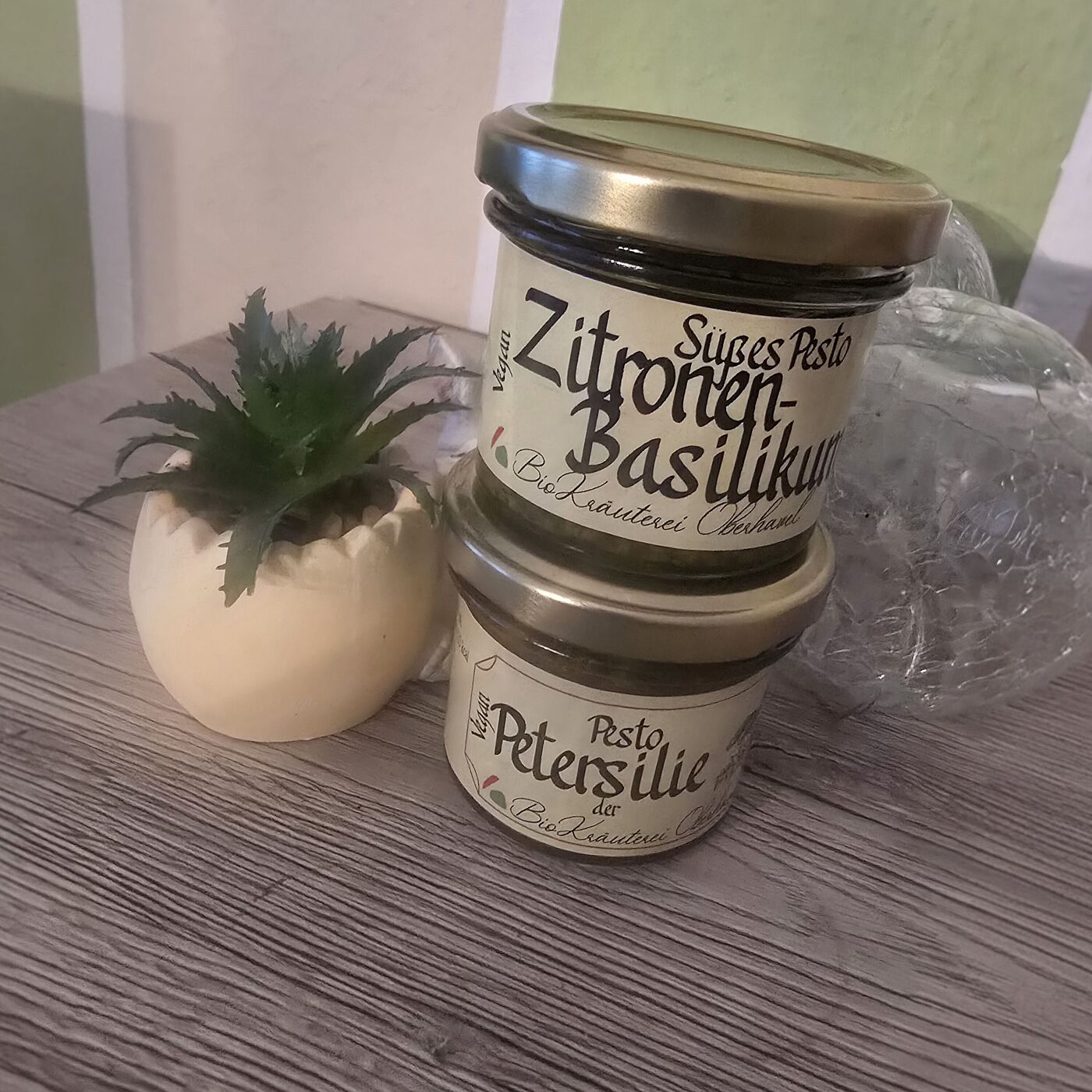Pesto von der Biokräuterei