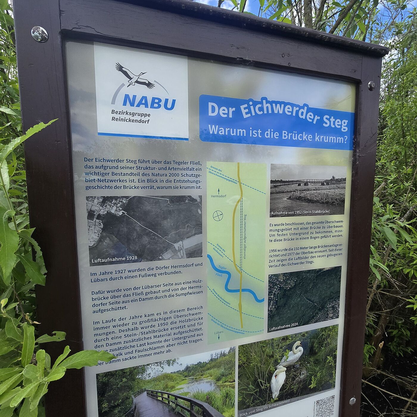 Schautafel Eichwerder Steg
