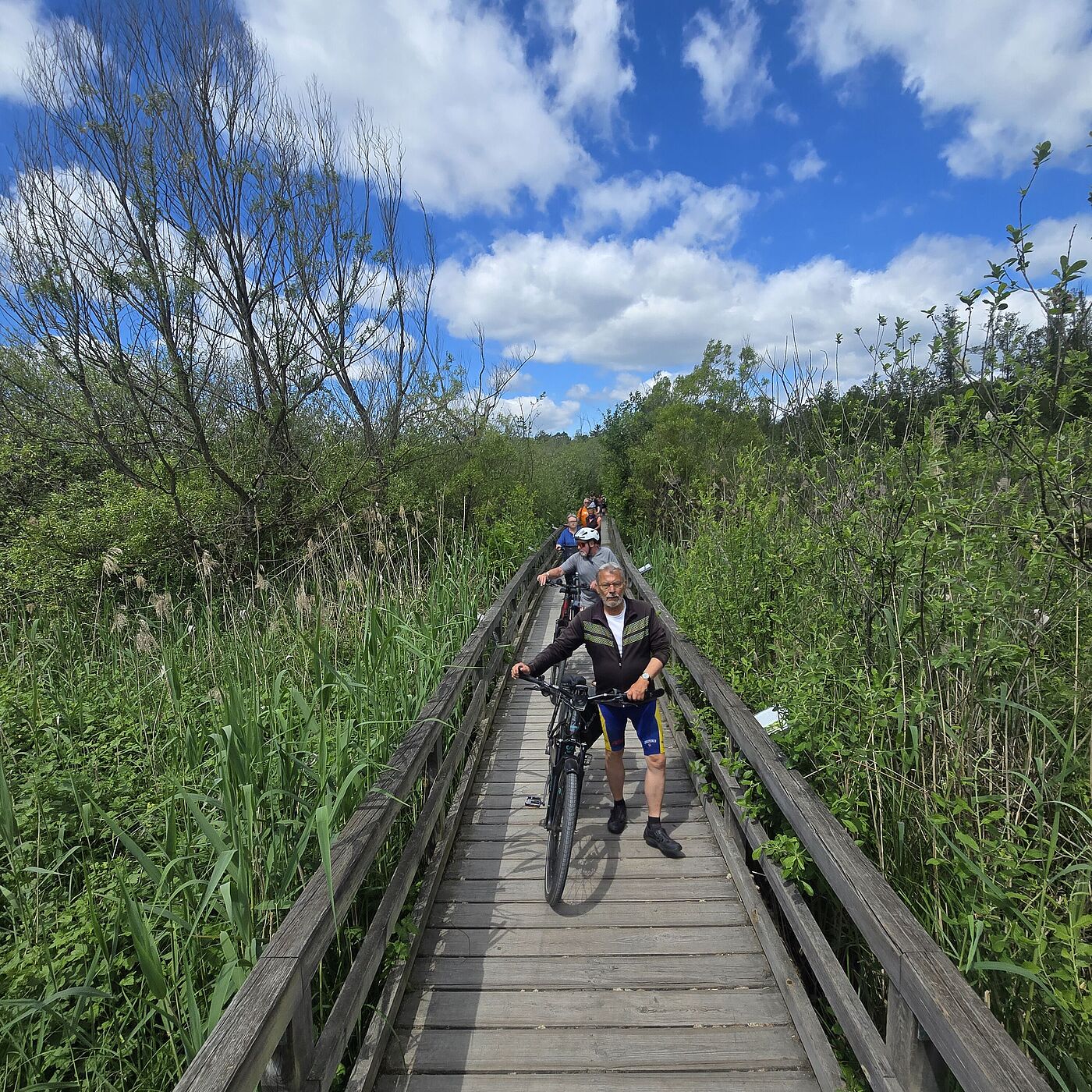 auf dem Eichwerder Steg