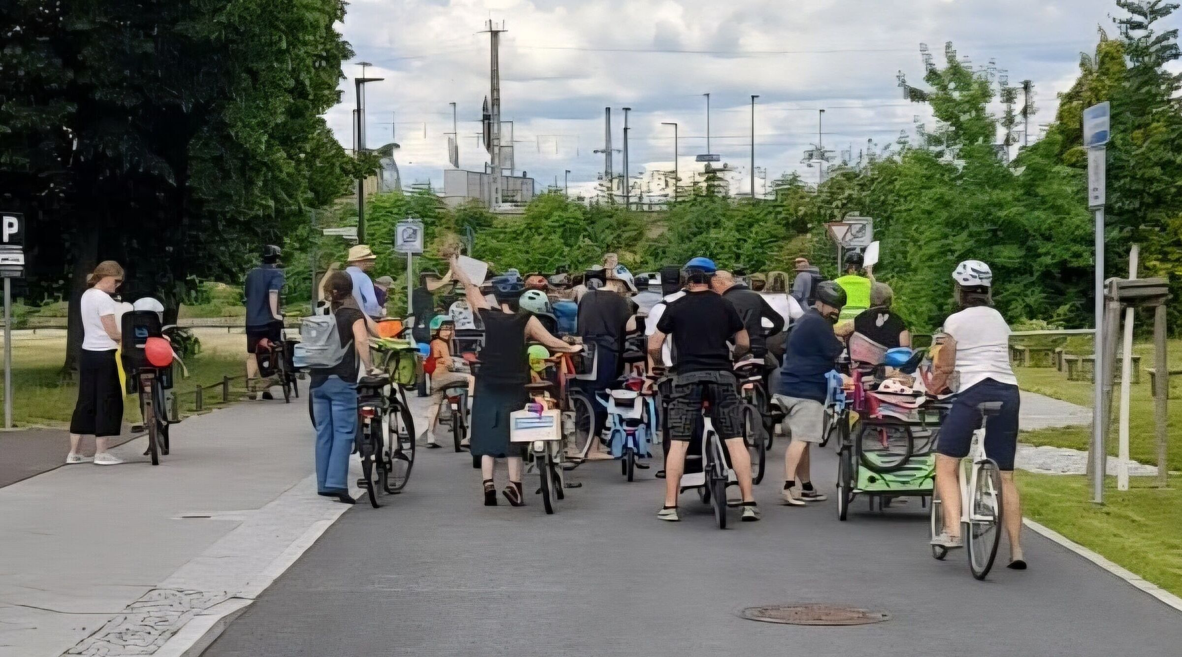 Fahrradkorso