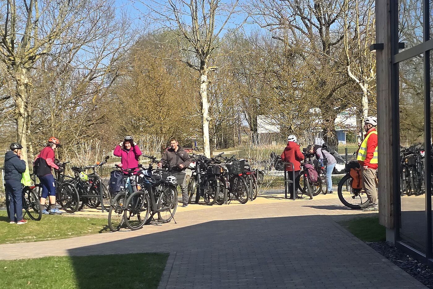 vor der Caravanserei