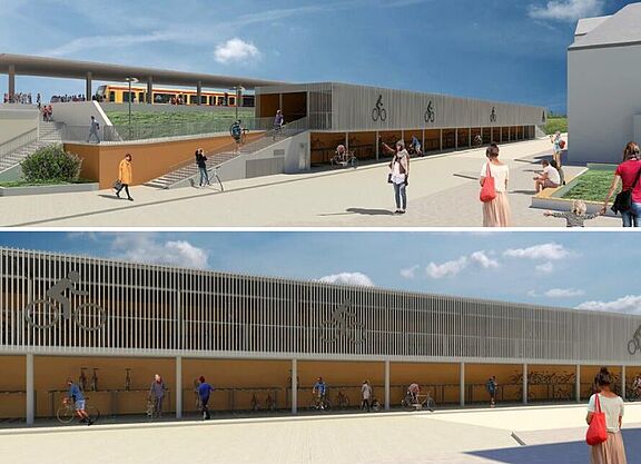 Fahrradparkhaus Oranienburg