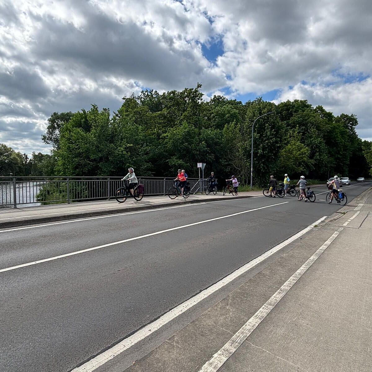 Straßenüberquerung