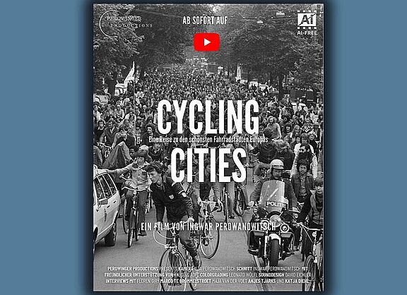Das Filmplakat zur Dokumentation "Cycling Cities" von Ingwar Perowanowitsch, die ab sofort auf YouTube verfügbar ist