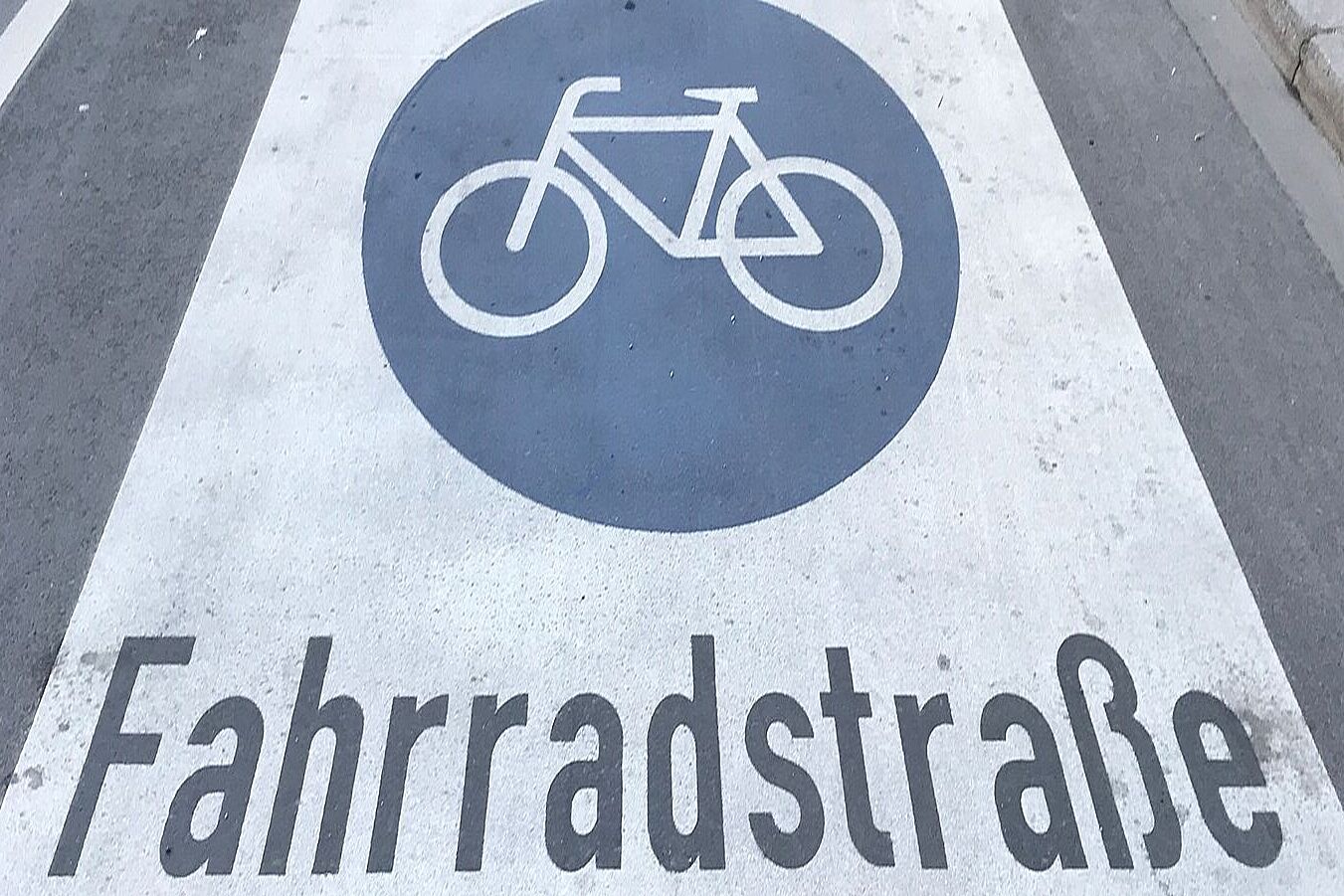 Piktogramm Fahrradstraße Piktogramm Fahrradstraße